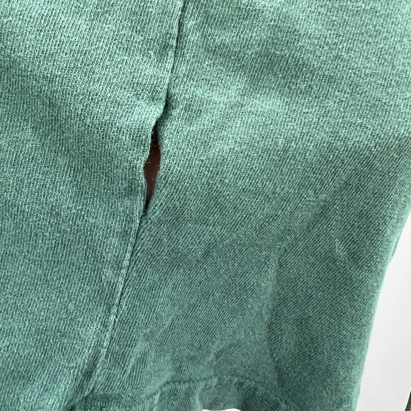 Carhartt Green Distressed Faded Green Short Sleeve Front Pocket TShirt Men Large - Picture 3 of 4